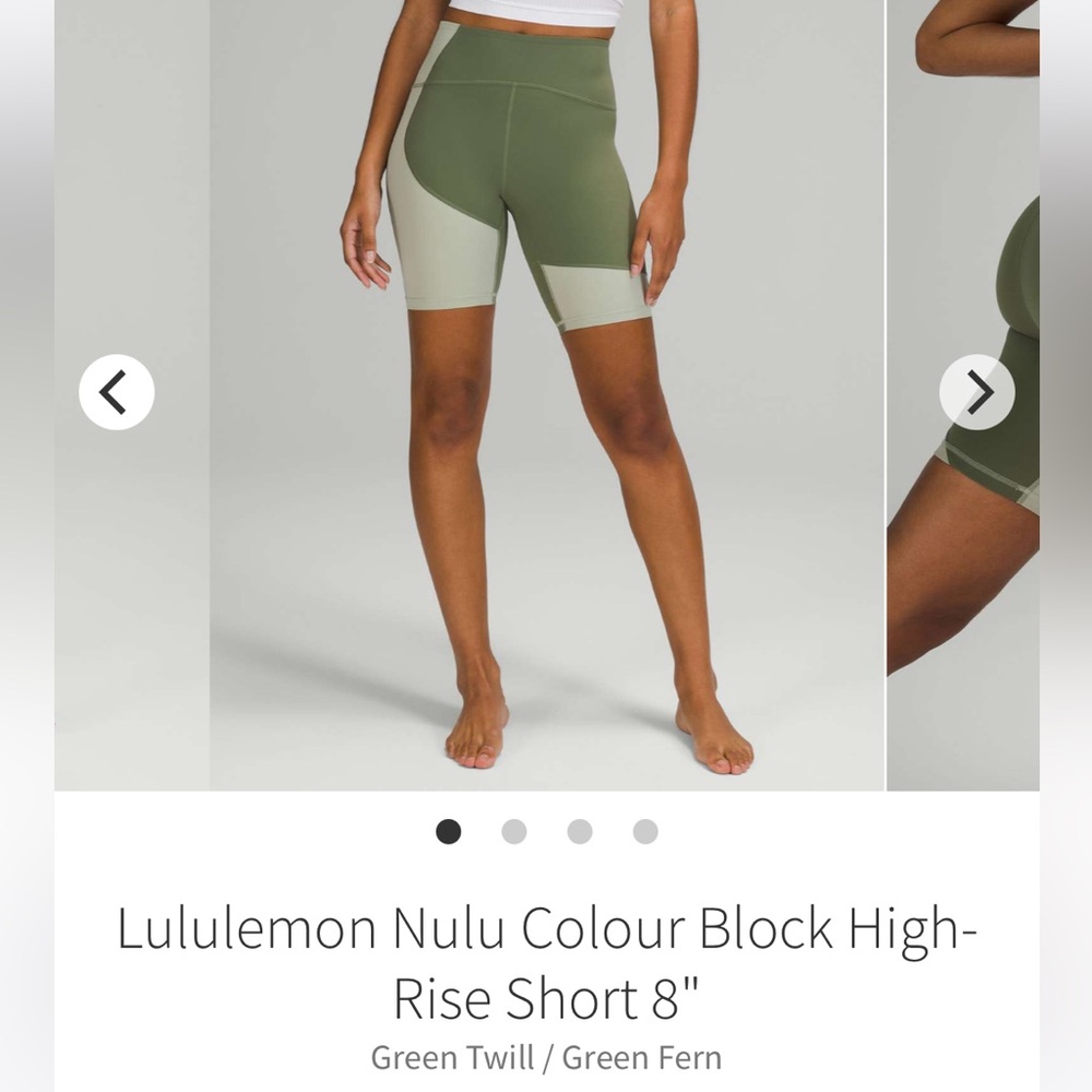 lululemon nulu shorts